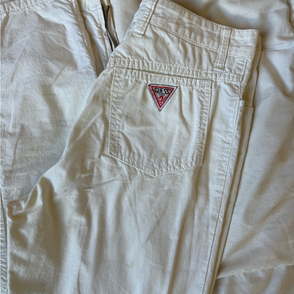 Guess White Pants